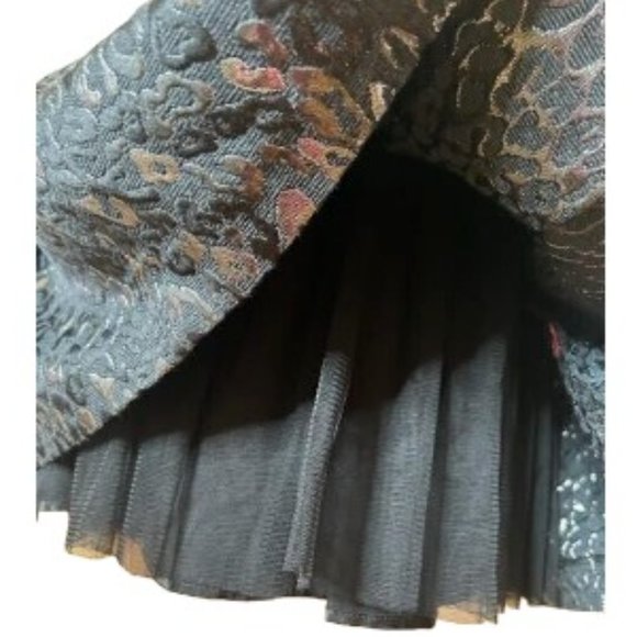 A/X Armani Exchange Black Metallic Mini Dress - Picture 6 of 8